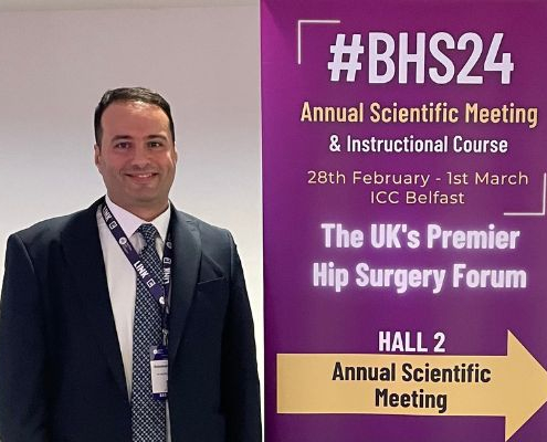 Attending British Hip Society Conference