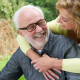 bone to grow into a hip replacement