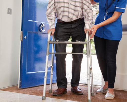 after a knee replacement
