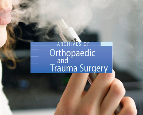 Electronic Cigarettes and Joint Replacement